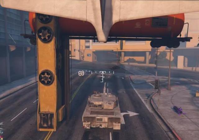 《GTA5》自由模式预告公布 新任务“火线穿越”来袭